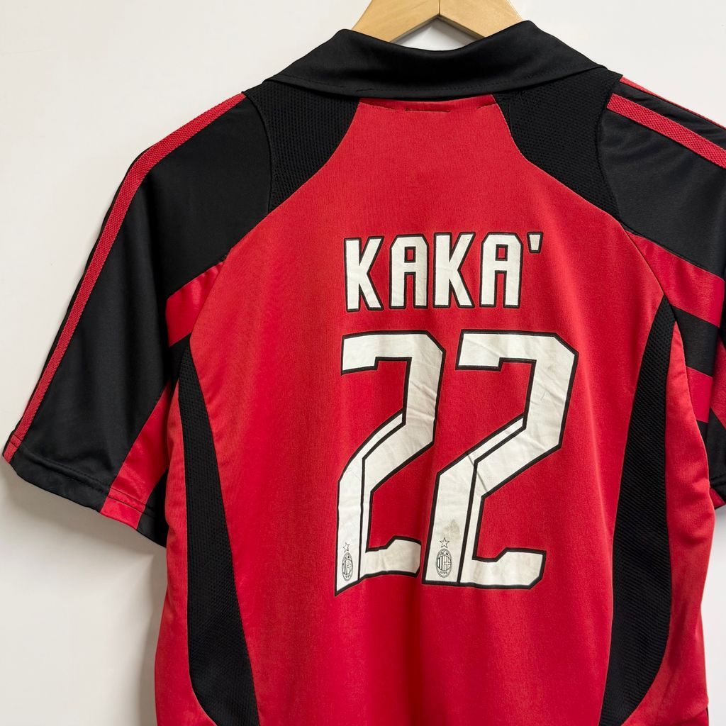 WORLD SUPER SPORT ACミラン 2006-2007 ホーム ユニフォーム 半袖 黒