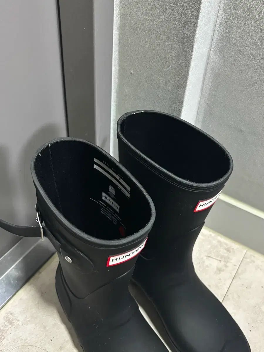 ハンター レインブーツ 245 レインブーツ用 冬 防寒 羊 靴下 一緒に差し上げます