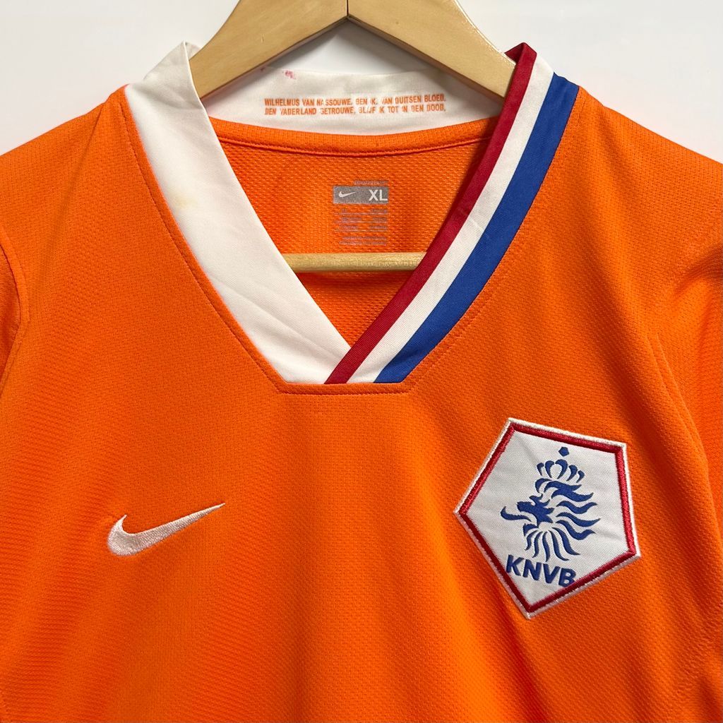 NIKE ナイキ オランダ代表 2008 ホーム ユニフォーム 半袖 オレンジ XL
