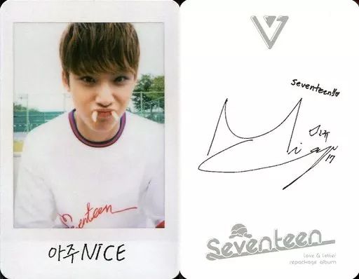 中古】コレクションカード(男性) SEVENTEEN/MINGYU(ミンギュ)/上半身