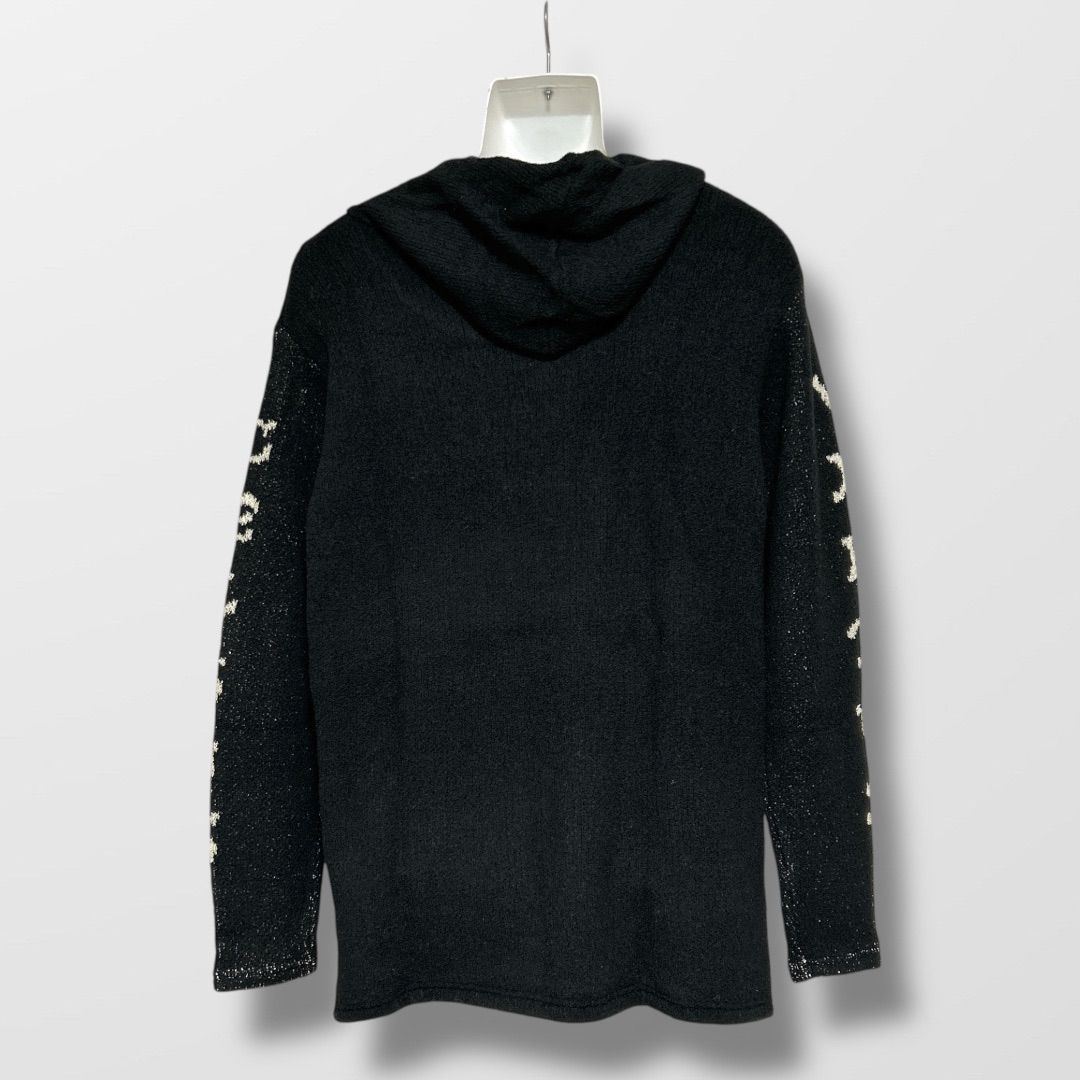 未使用 JACKROSE ジャックローズ メンズ ニットパーカー ロゴ 3 フード 