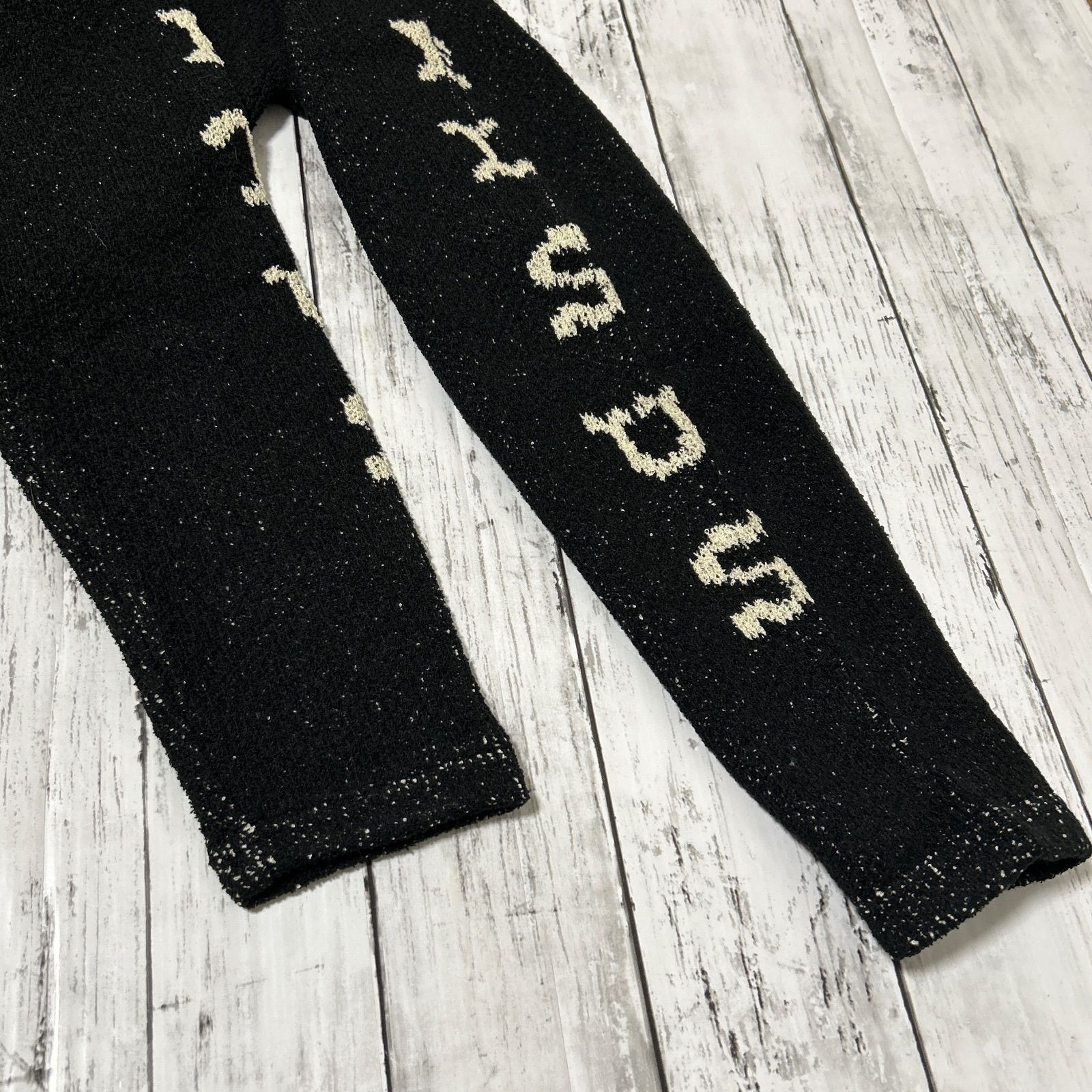 未使用 JACKROSE ジャックローズ メンズ ニットパーカー ロゴ 3 フード 