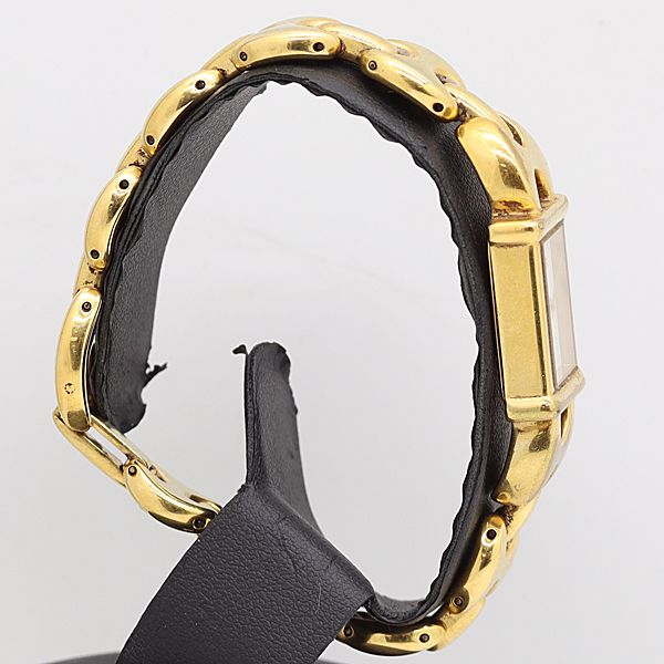 保 稼働 グッチ 1800 L QZ ホワイト文字盤 レディース腕時計 9905000 12 APT MST