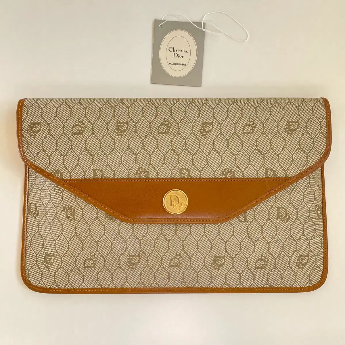 ディオール 허니콤 クラッチバッグ