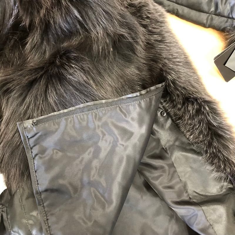 マッサバルド MASABARDO 富和 コート タグ付き キルティング ブルー