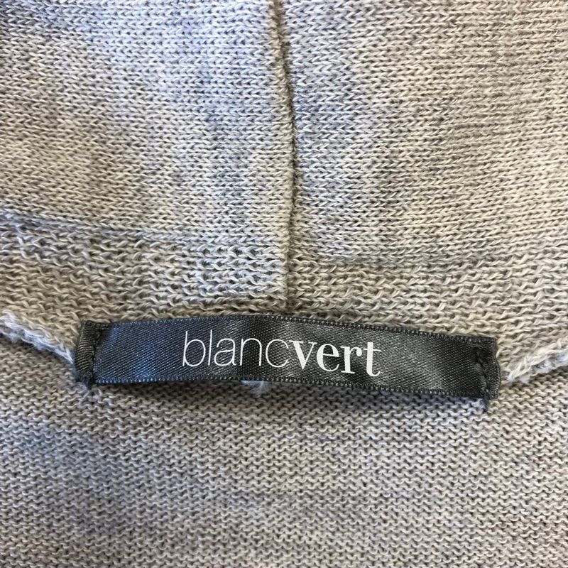 ブランベール blancvert ジレカーディガン ラップカーディガン ロング