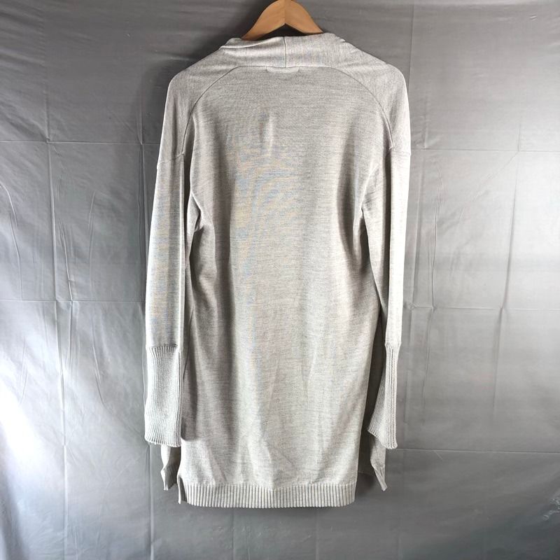 ブランベール blancvert ジレカーディガン ラップカーディガン ロング