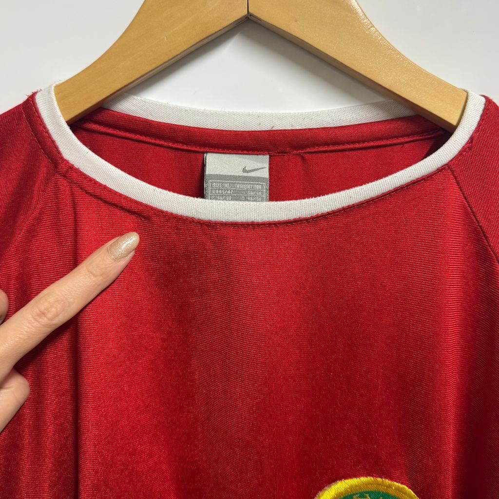 NIKE ナイキ モロッコ代表 2006-2007 エンブレム ホーム ユニフォーム