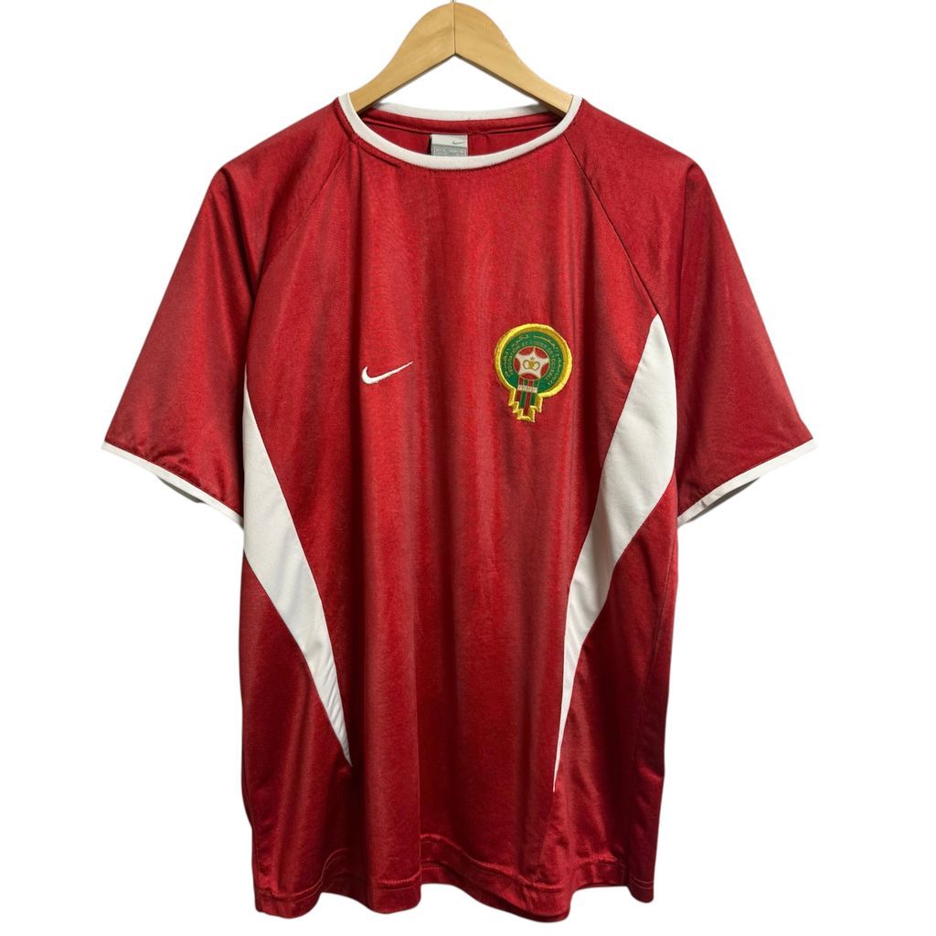 NIKE ナイキ モロッコ代表 2006-2007 エンブレム ホーム ユニフォーム