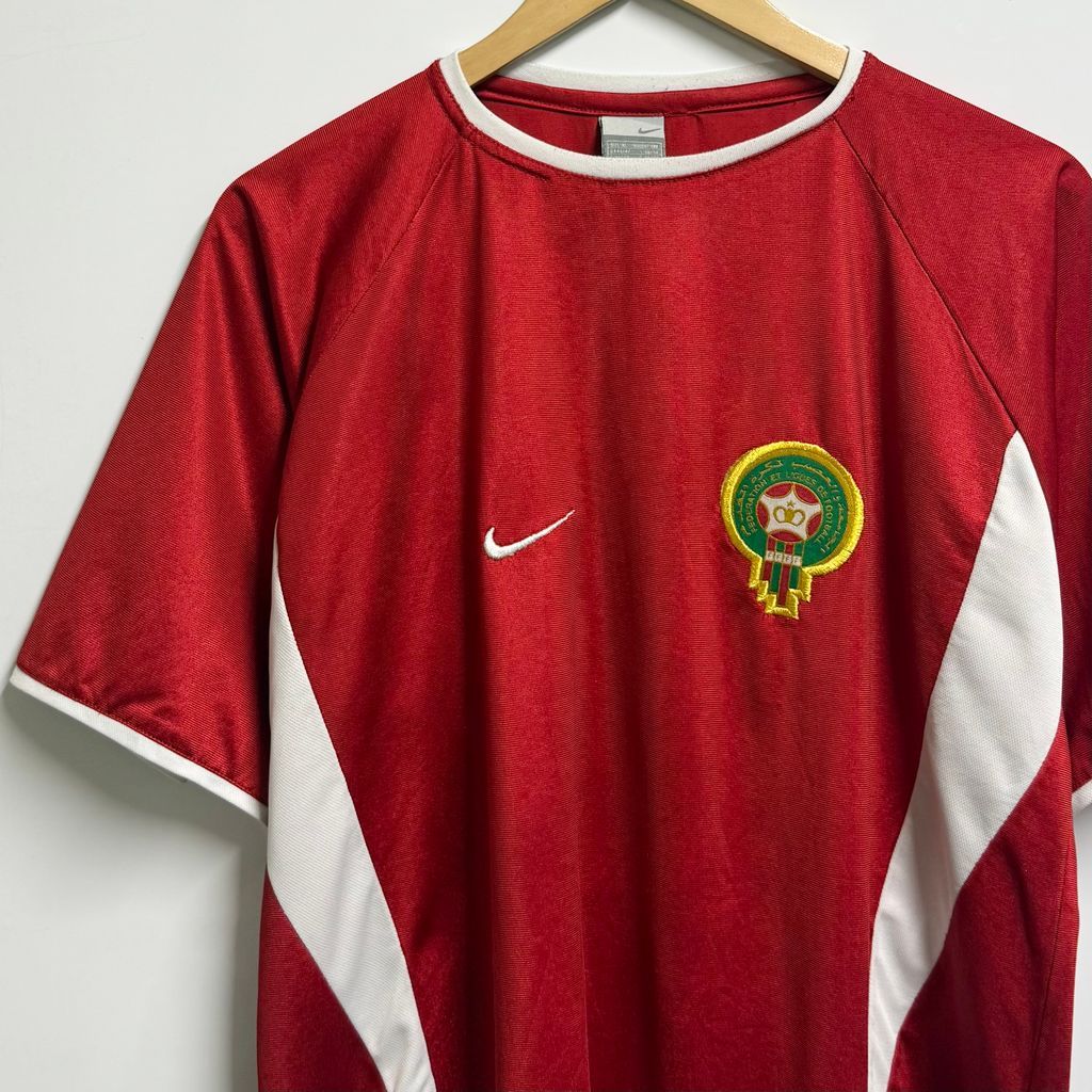 NIKE ナイキ モロッコ代表 2006-2007 エンブレム ホーム ユニフォーム