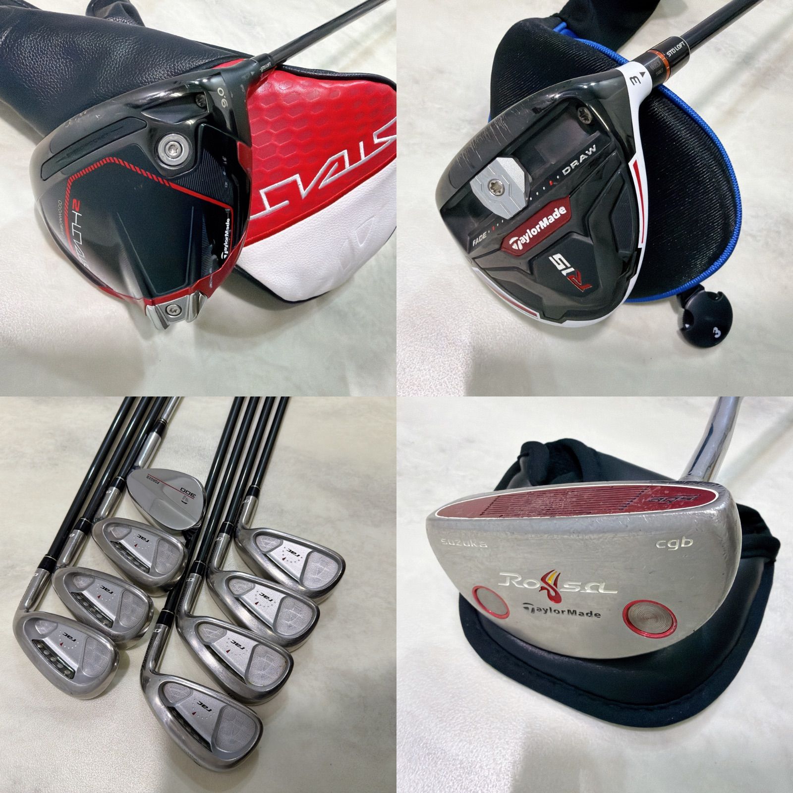 新品グリップ 未使用バック 豪華11本クラブセット ステルス2 STEALTH2