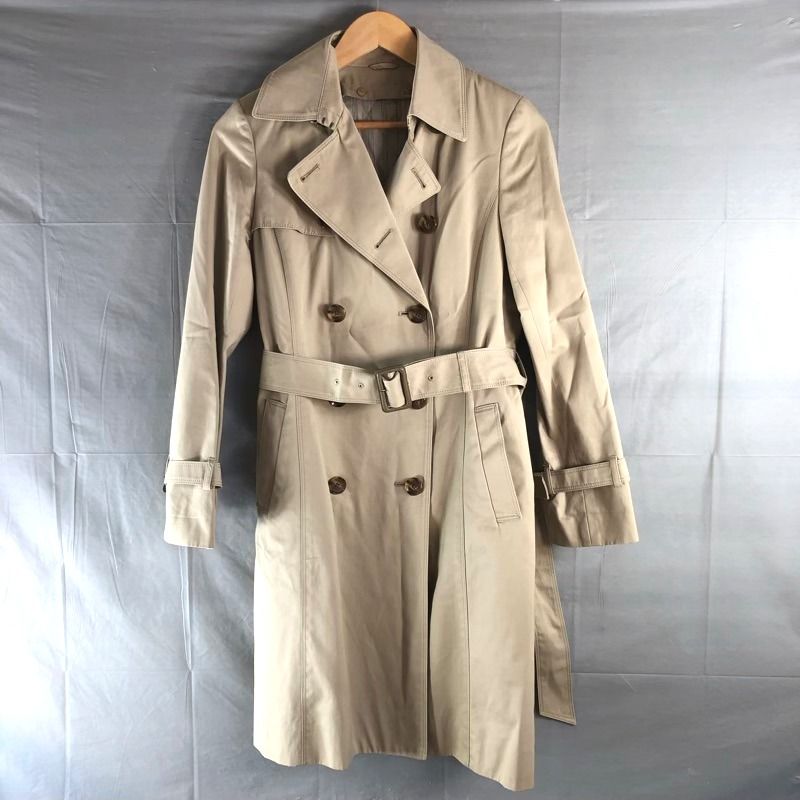 アナイ ANAYI コート トレンチコート キルティング裏地付き ベルト付き ベージュ 984544