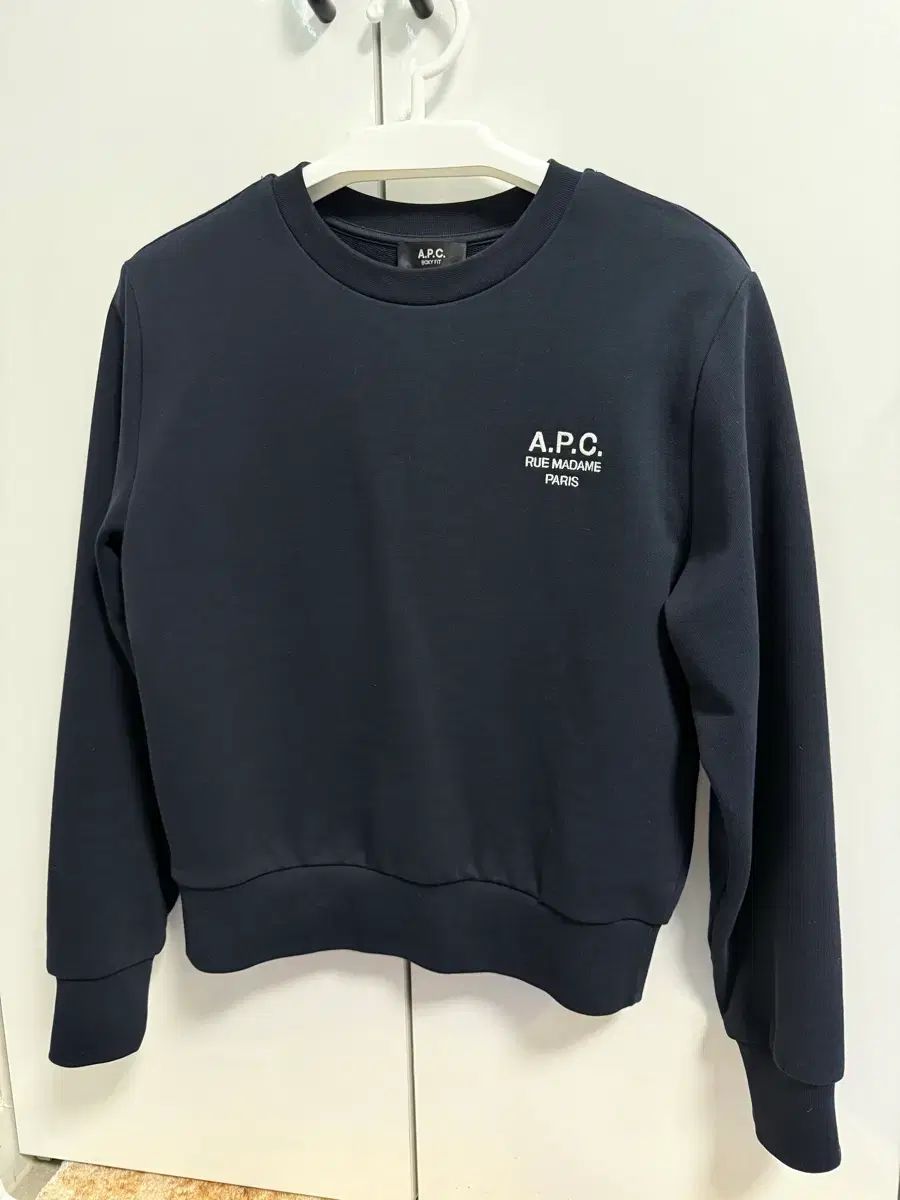 A.P.C. アーペーセー スウェット ネイビー Sサイズ 人気
