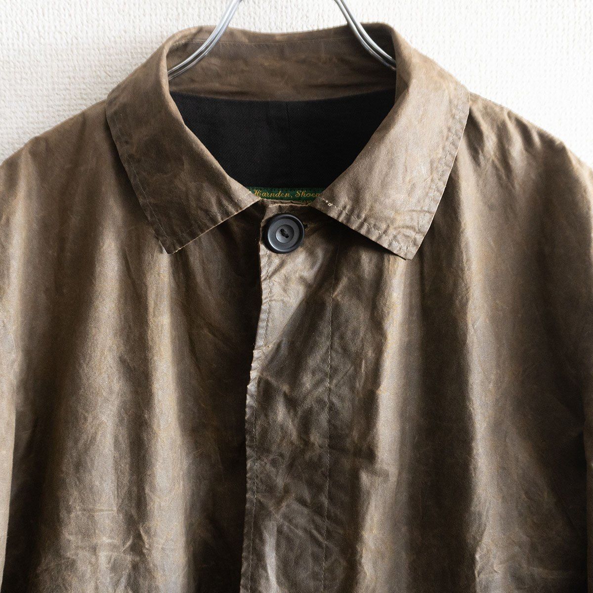 希少】 PAUL HARNDEN【Wax Mac Coat】XS ワックス マック コート