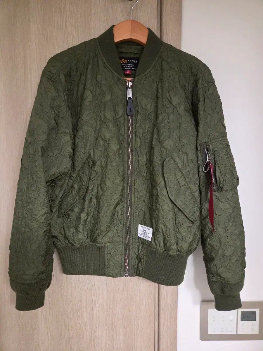 アルファインダストリーズ MA-1 ブルゾン ジャケット カーキ
