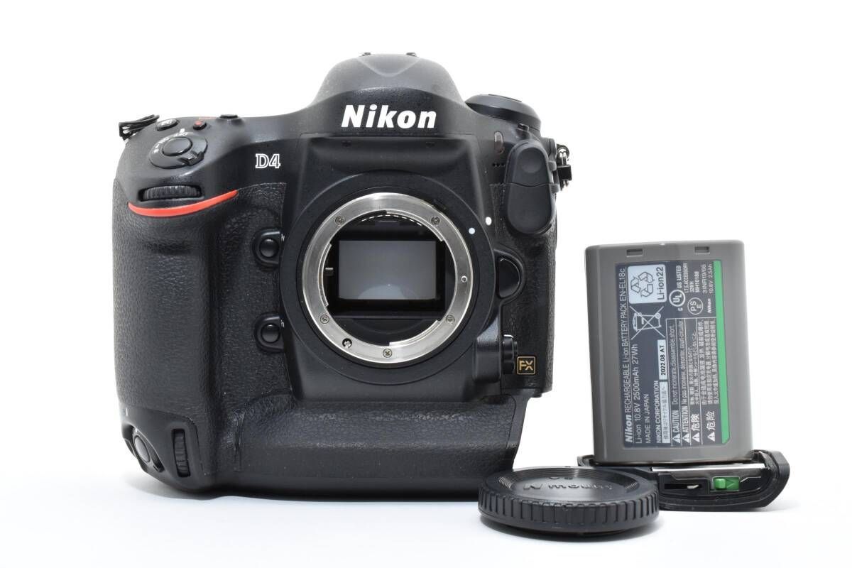 美品✨ニコン D800 ボディ❤️ショット数19,969回！ ☆極上品☆《ショット数59,439回 》ニコン NIKON D4 ボディ☆ YMA9094