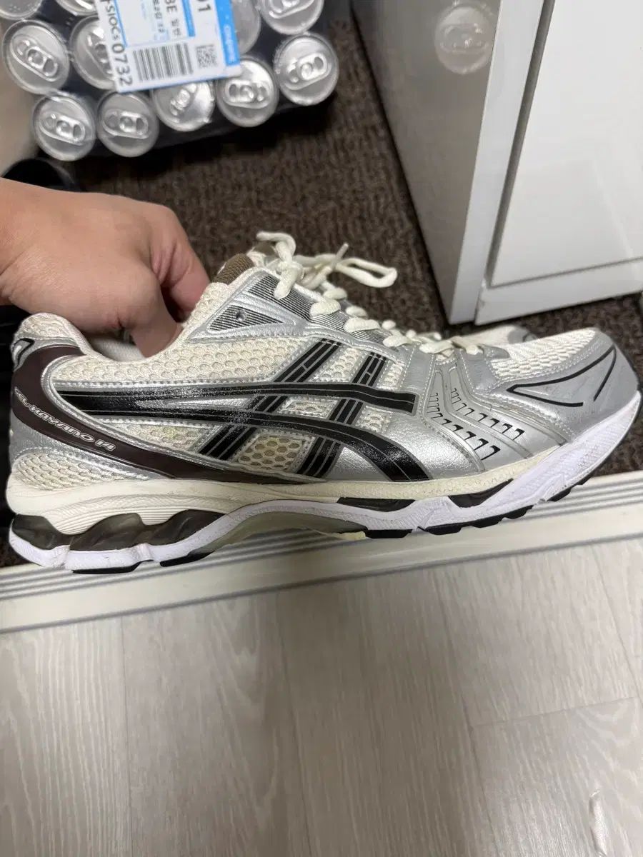 アシックス ゲルカヤノ 14 クリーム ブラック 285