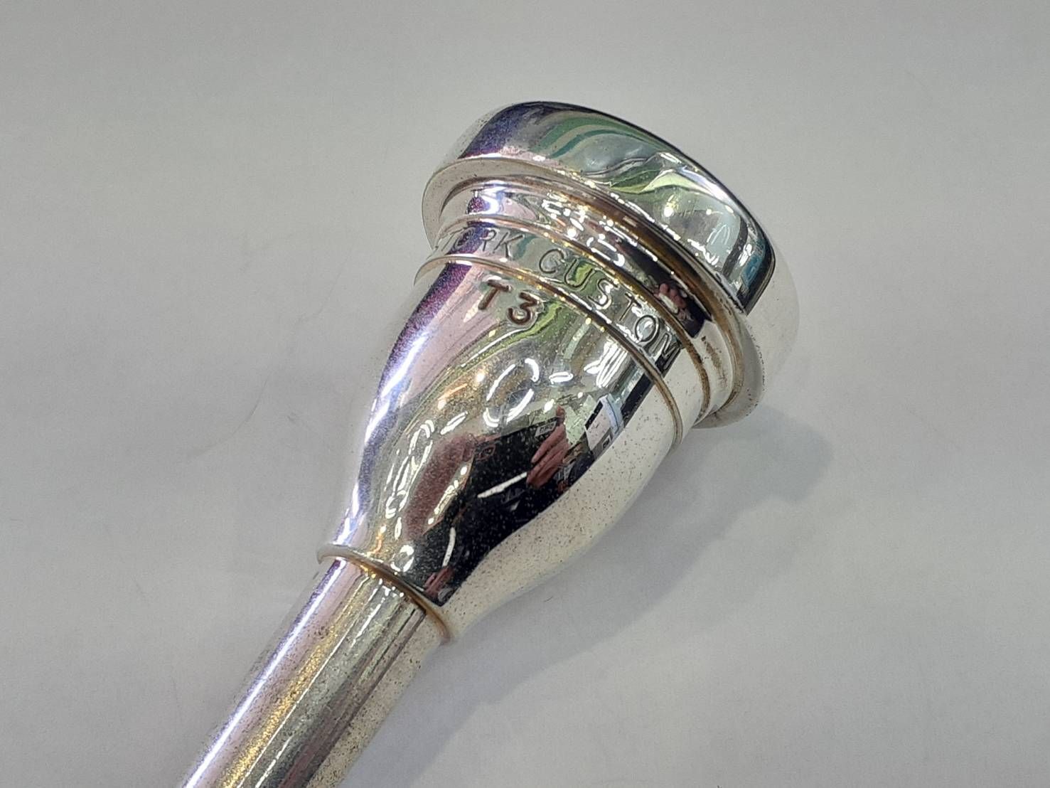 ストーク トロンボーンマウスピース カスタム T3 細管用 【中古