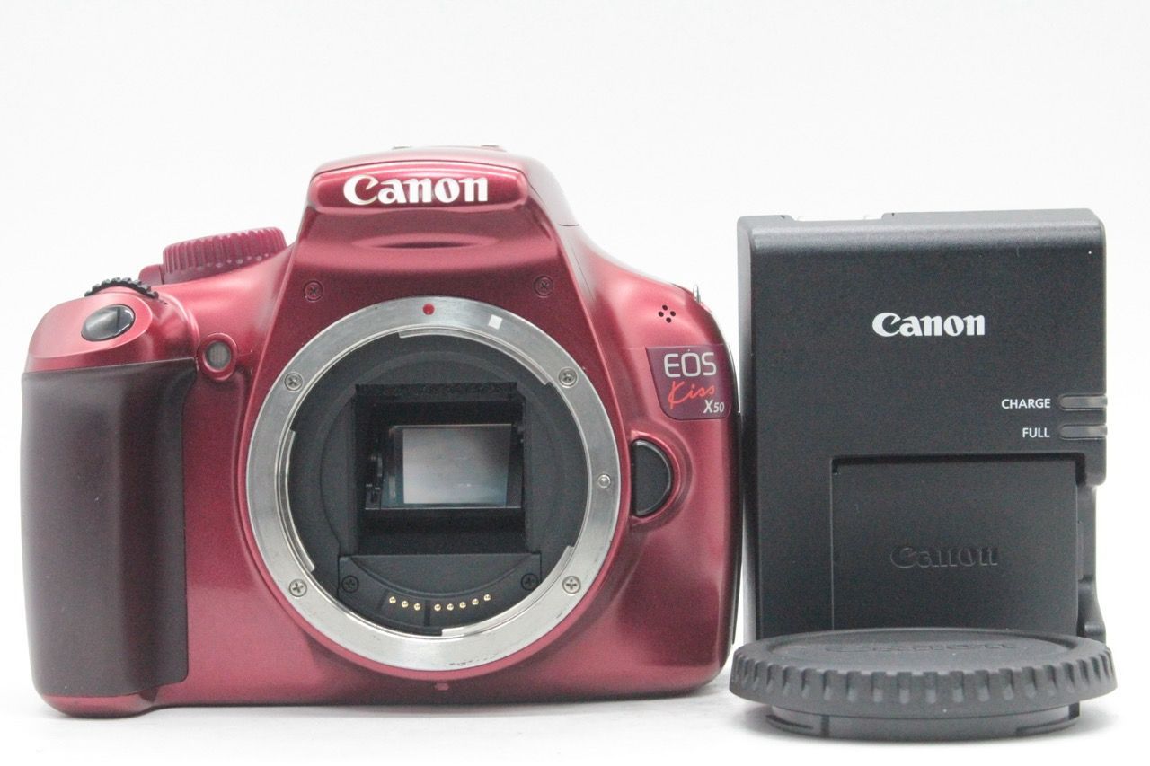 キャノン CANON EOS Kiss X 50 レッド デジタル一眼レフ 4721 b RO 3553