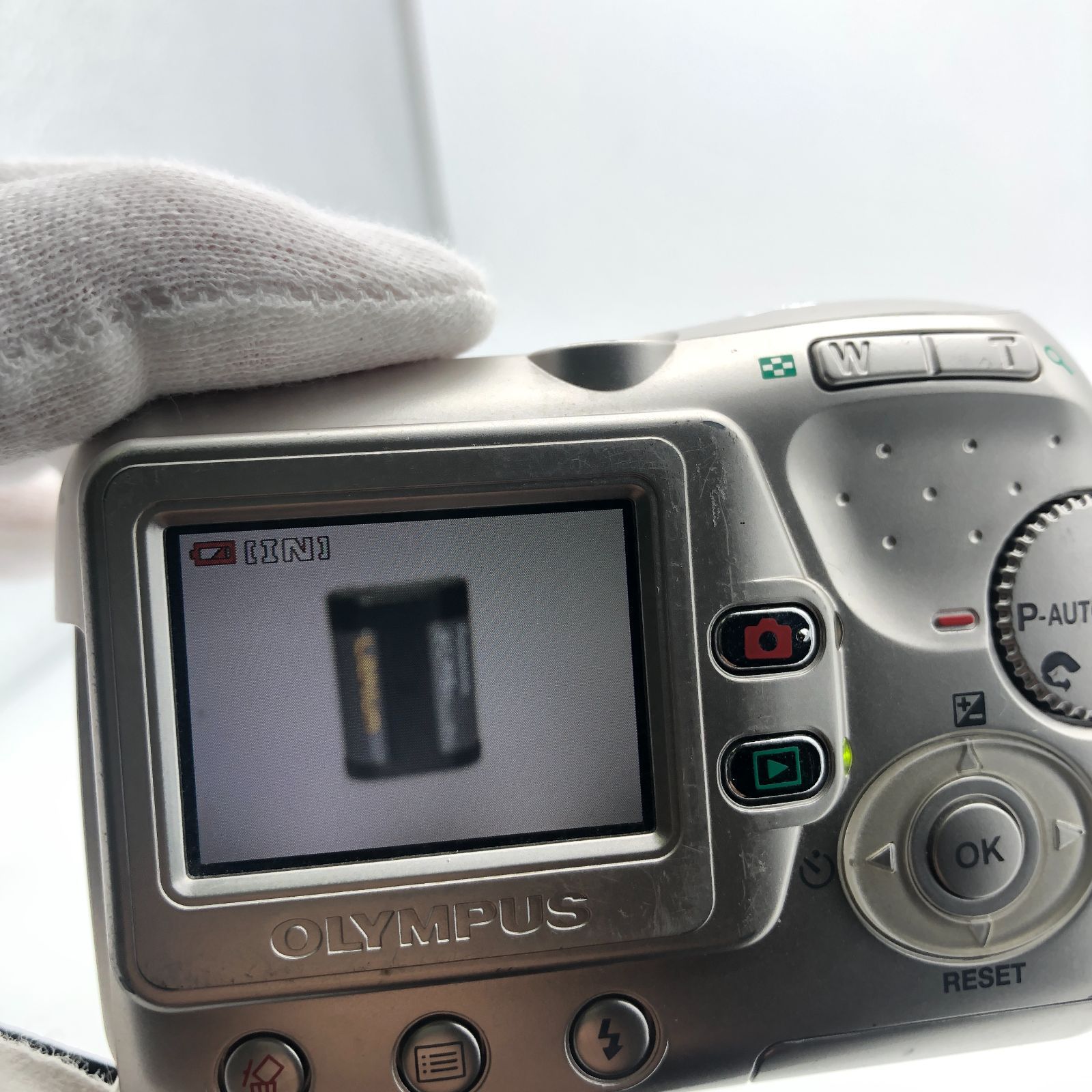 OLYMPUS オリンパス】FE-110 コンデジ 動作品 シルバー - メルカリ