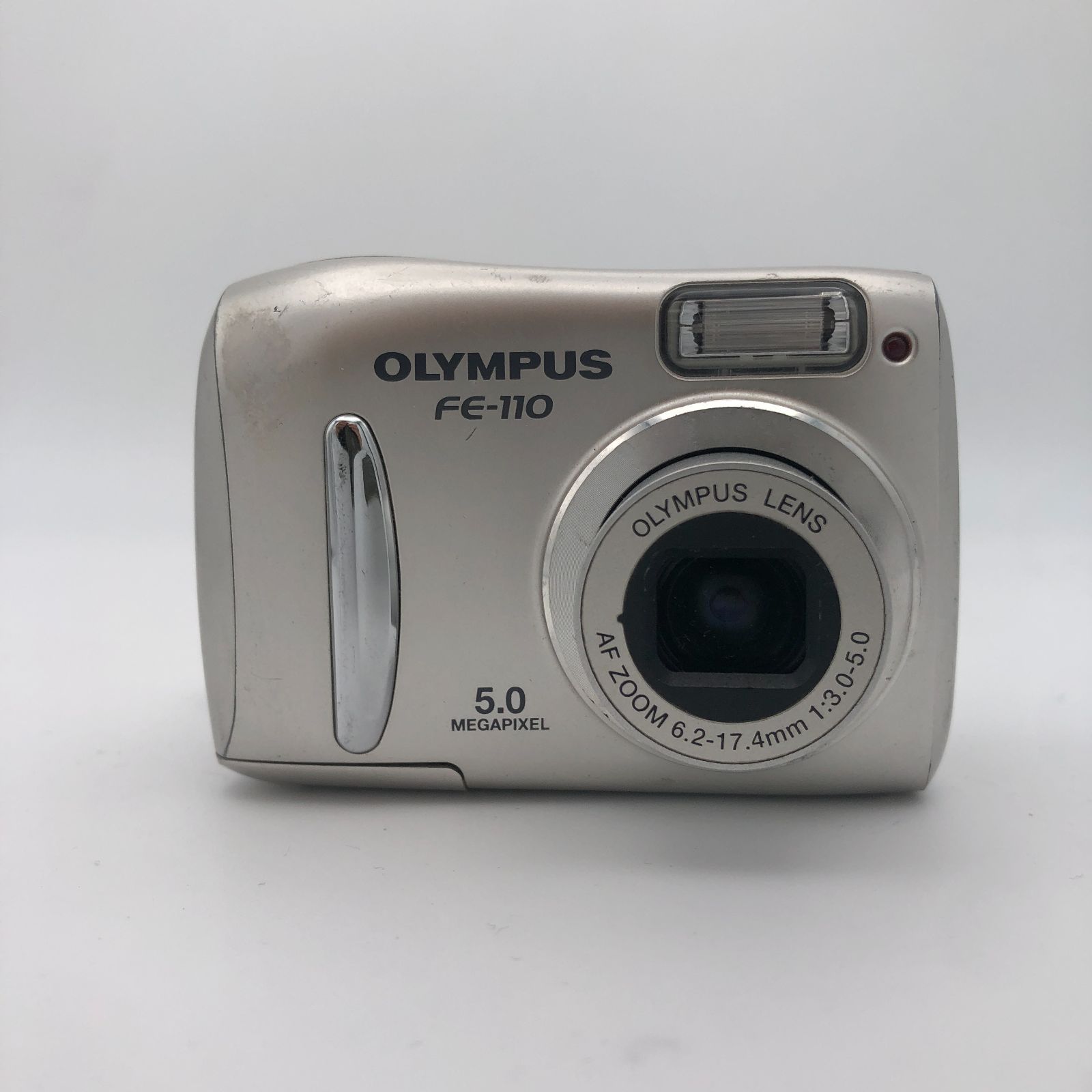OLYMPUS オリンパス】FE-110 コンデジ 動作品 シルバー - メルカリ