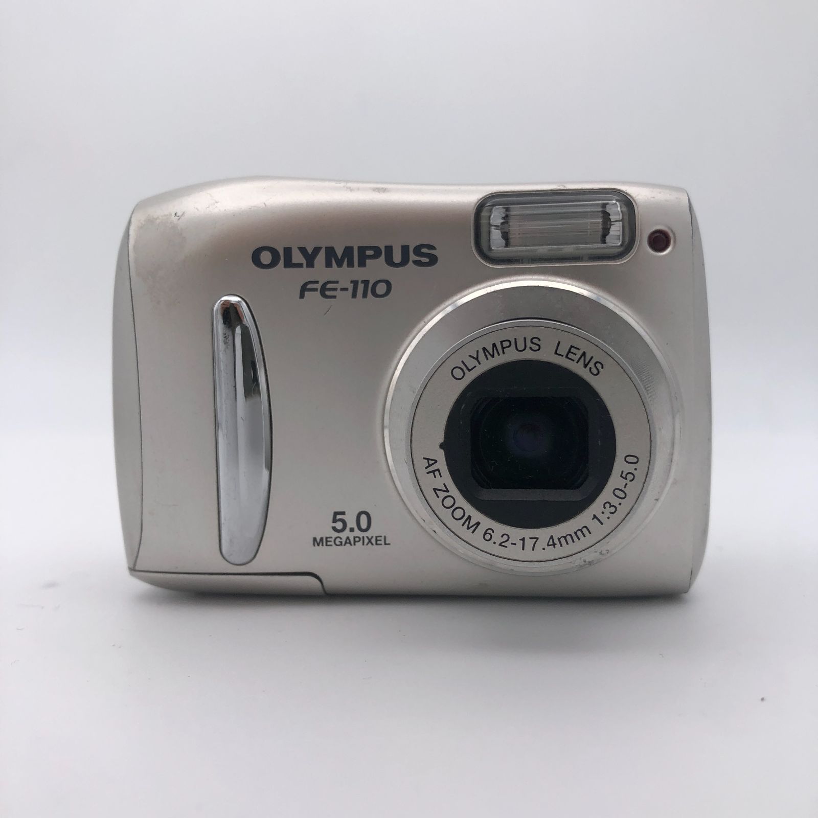 OLYMPUS オリンパス】FE-110 コンデジ 動作品 シルバー - メルカリ