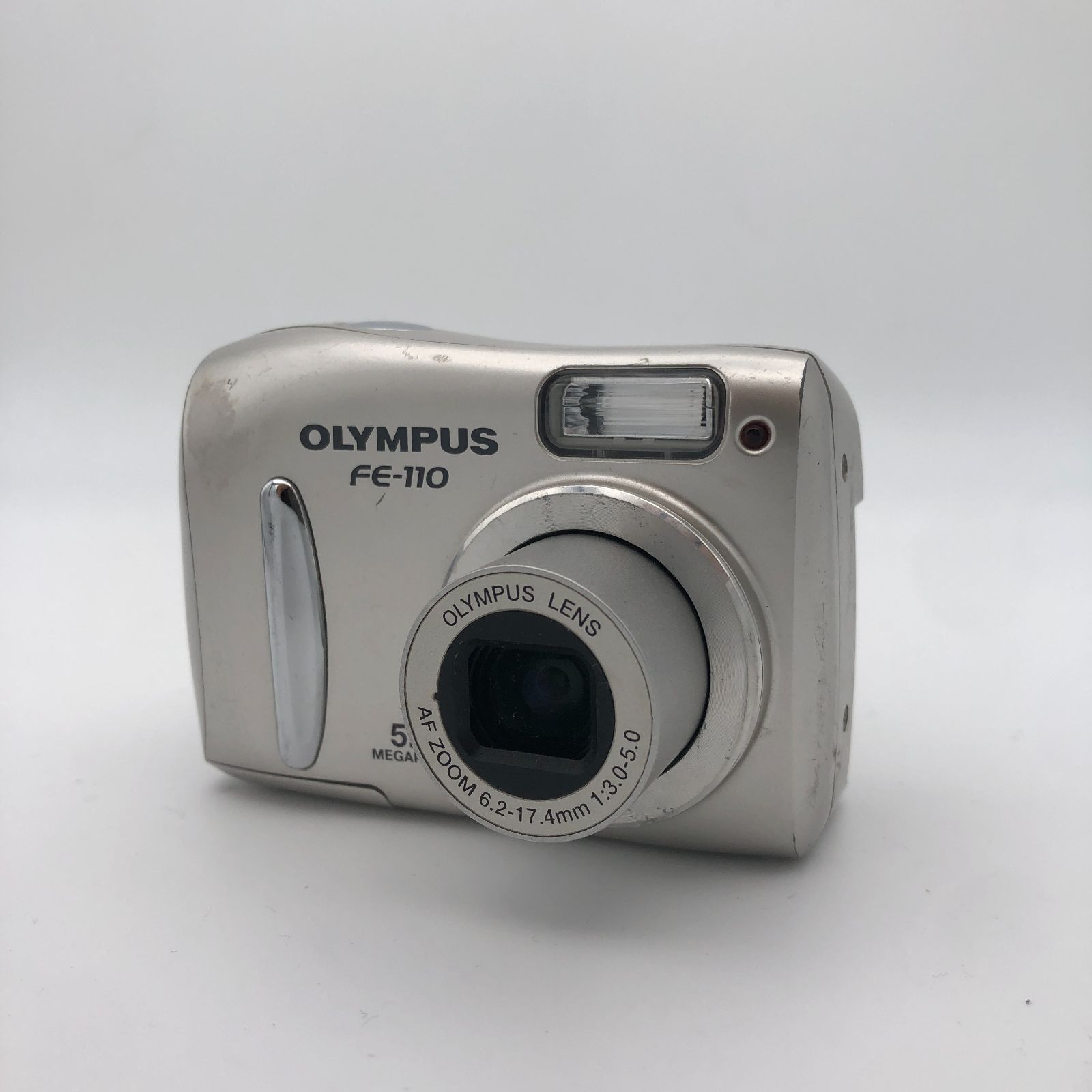 OLYMPUS オリンパス】FE-110 コンデジ 動作品 シルバー - メルカリ