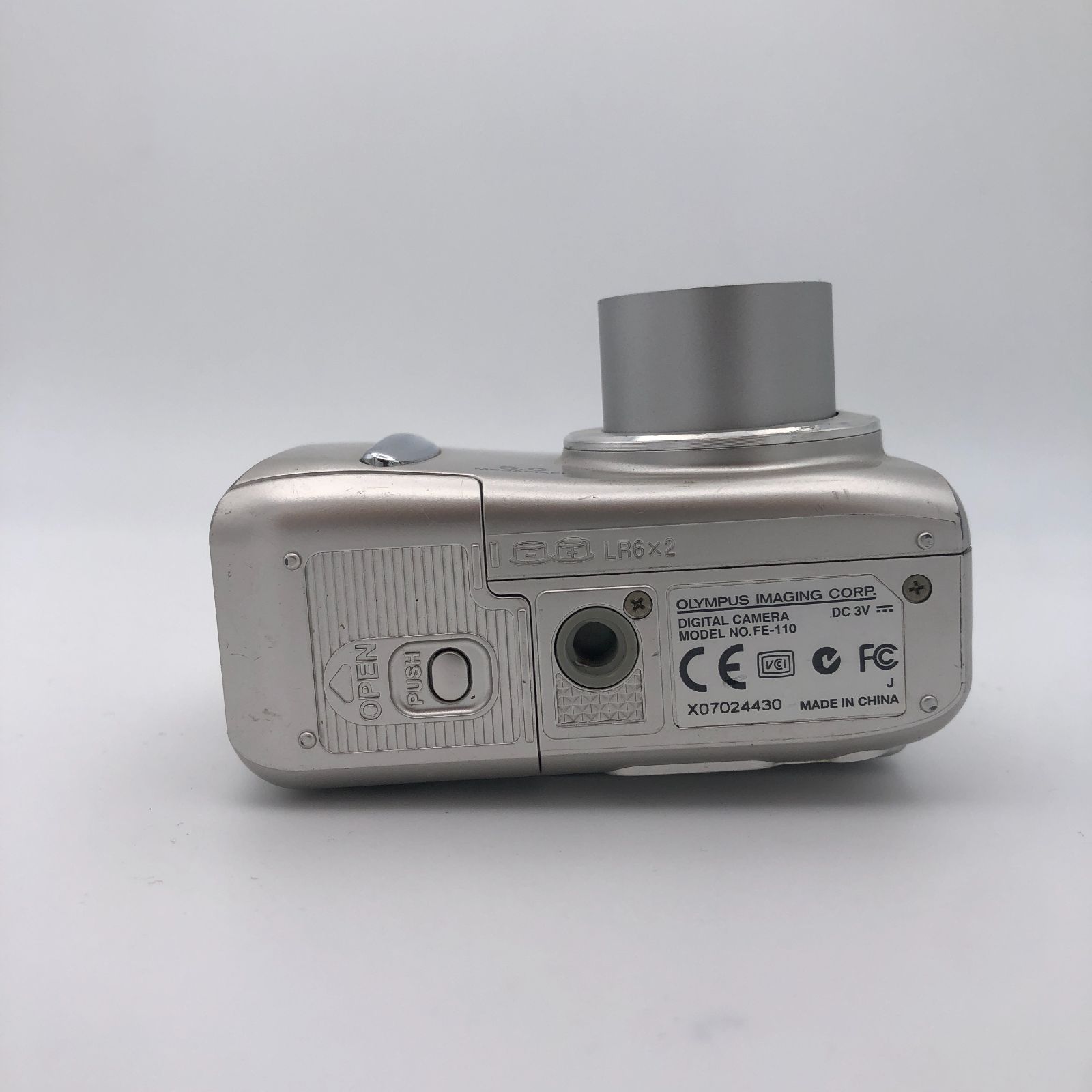 OLYMPUS オリンパス】FE-110 コンデジ 動作品 シルバー - メルカリ