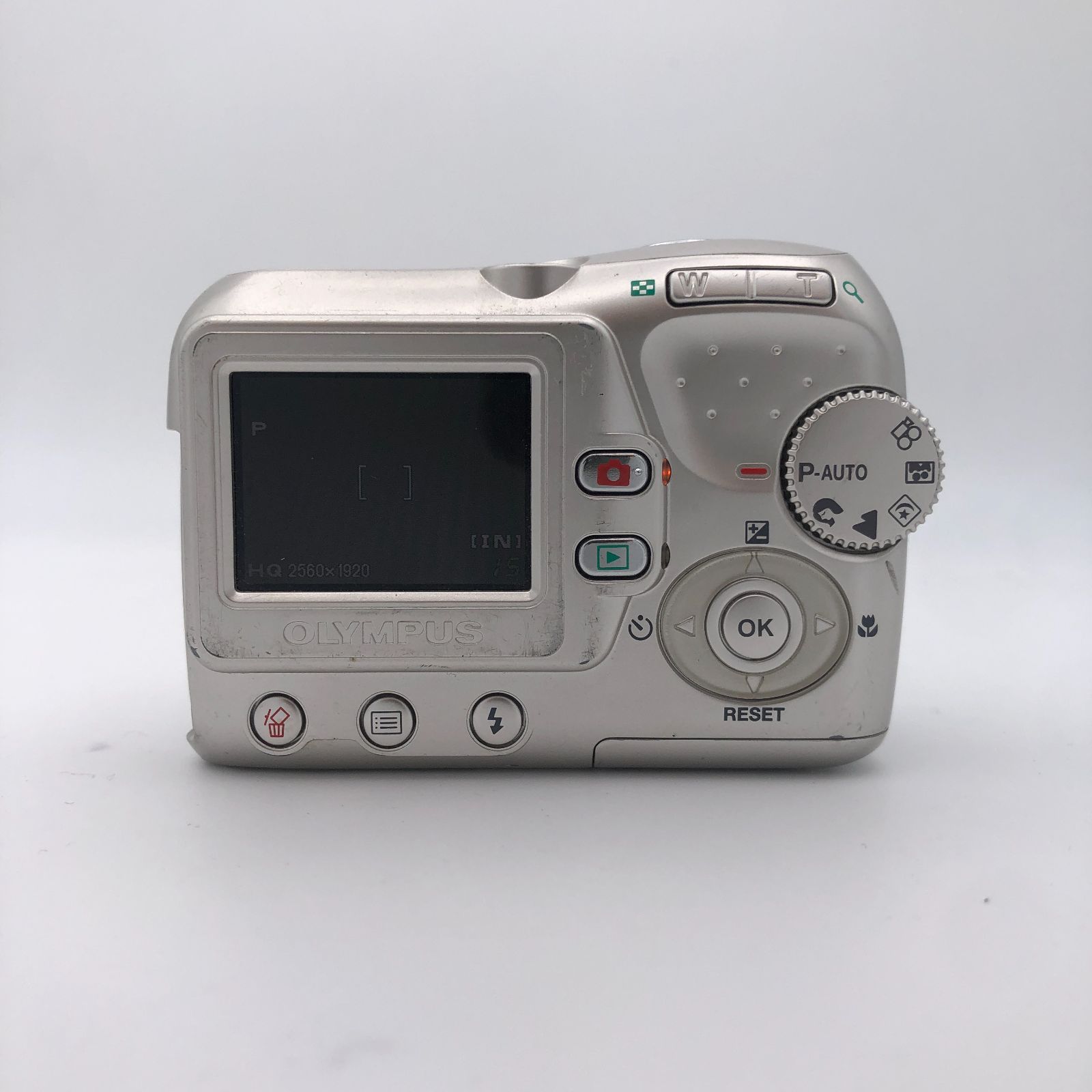 OLYMPUS オリンパス】FE-110 コンデジ 動作品 シルバー - メルカリ