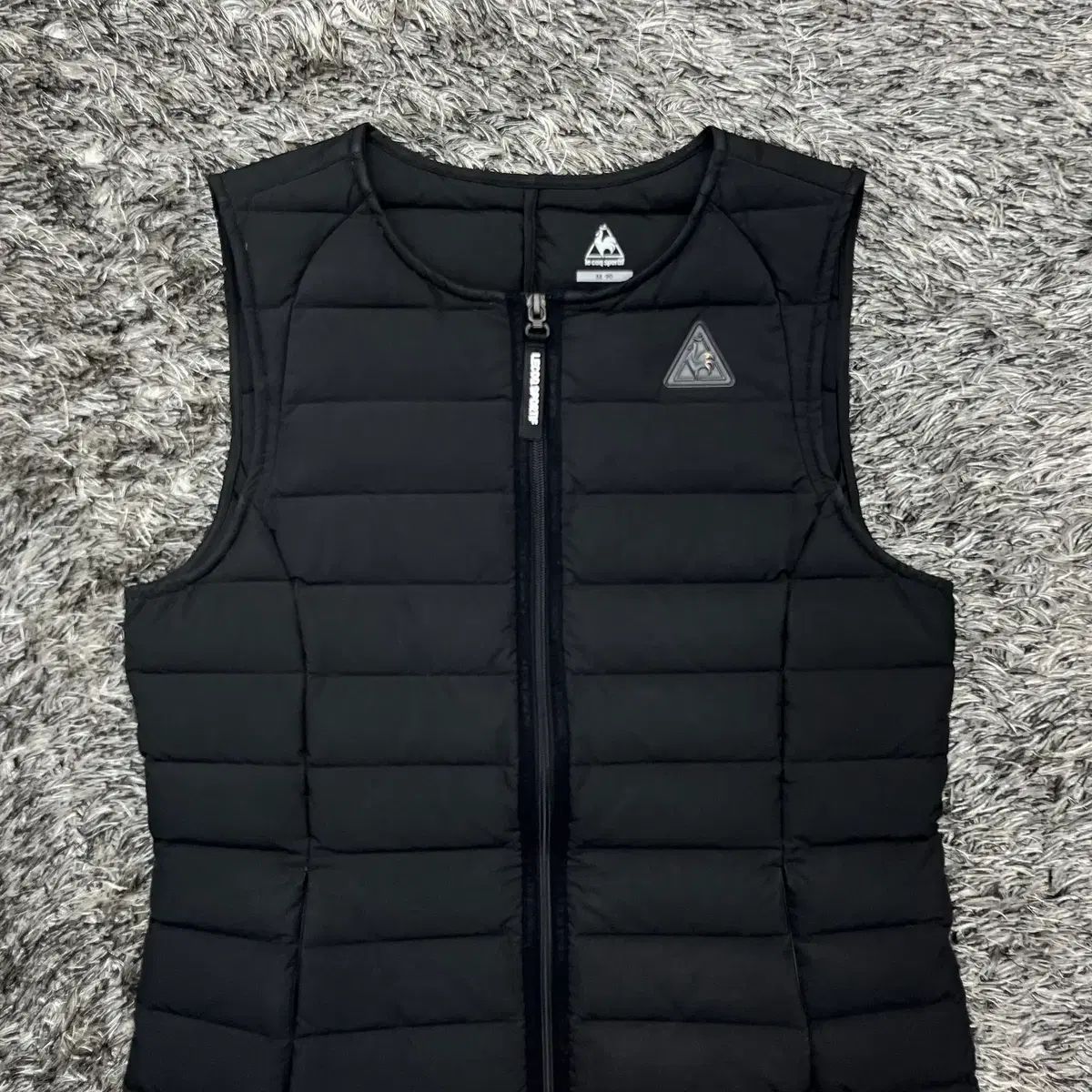 ルコックスポルティフ レディース グースダウン 軽量ダウン ロング ベスト 90 M