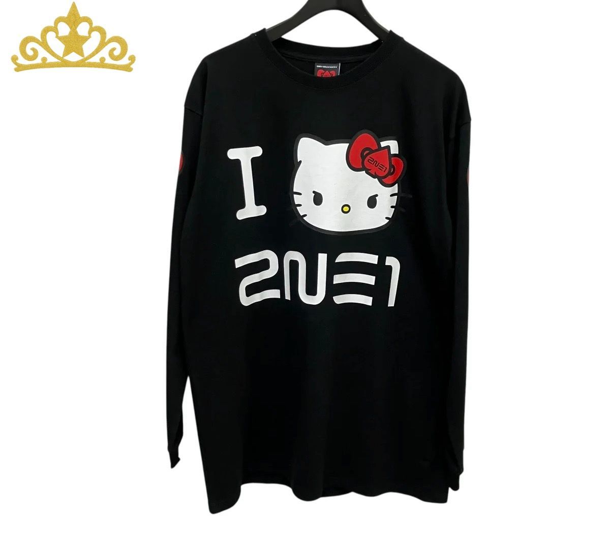 ハローキティ 2NE1 コラボ Tシャツ　Mサイズ　新品 2NE1×HELLO KITTY』コラボレーション GOODS - GOODS | 「2NE1」15周年