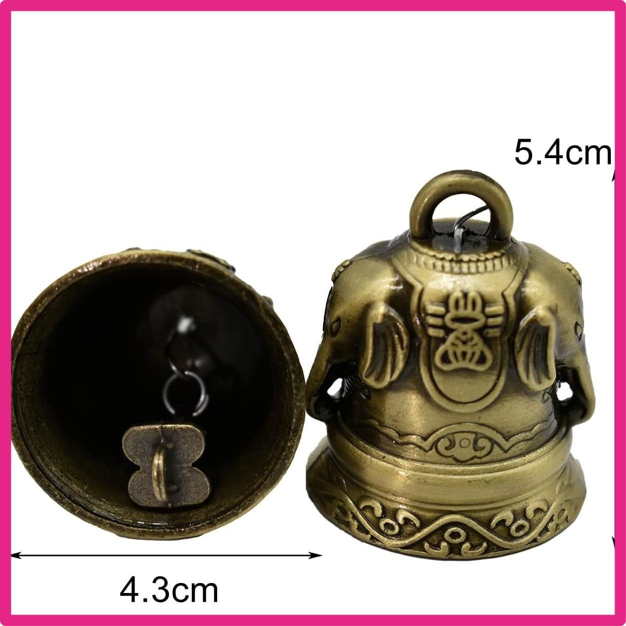 装飾的な金属製鐘 ヨガお鈴 装飾的な金属製鐘 ヨガお鈴 ティンシャ専門