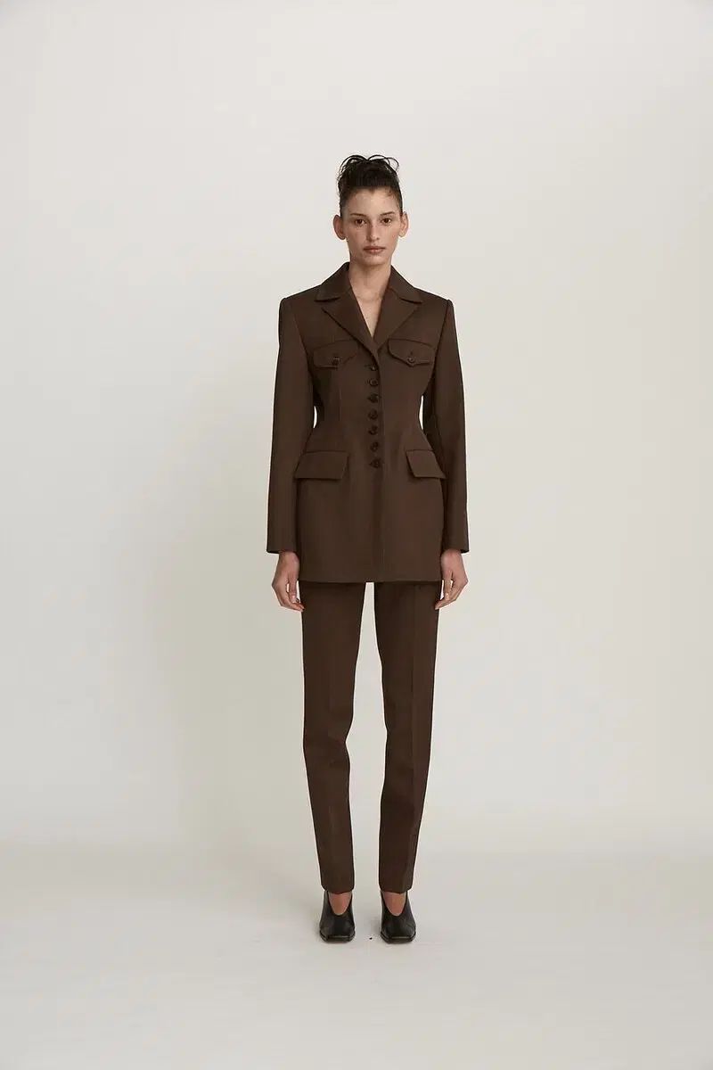 ルビエール LVIR ブレスト ウールジャケット S