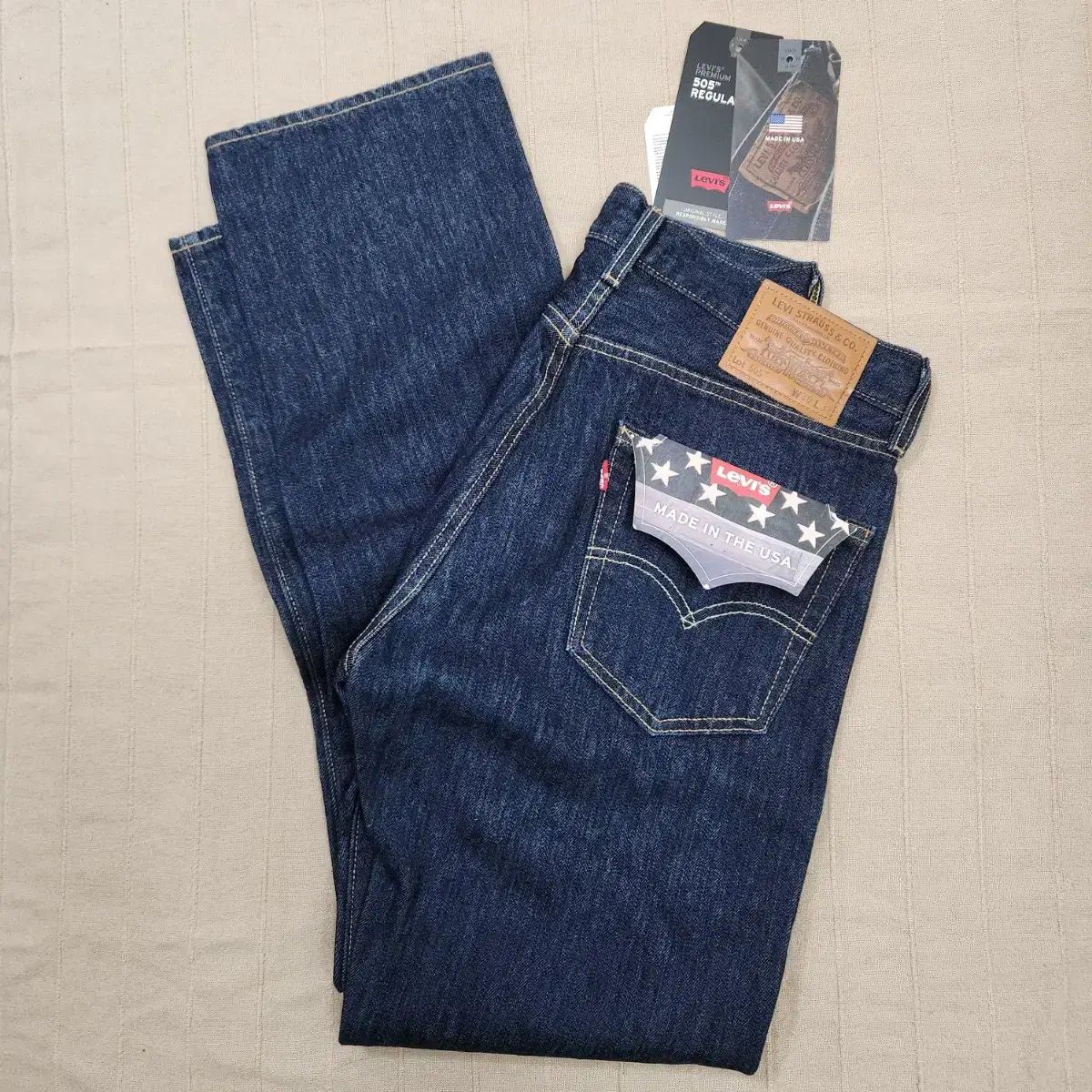 リーバイスプレミアム 505 USA メイド W30 L32 - メルカリ