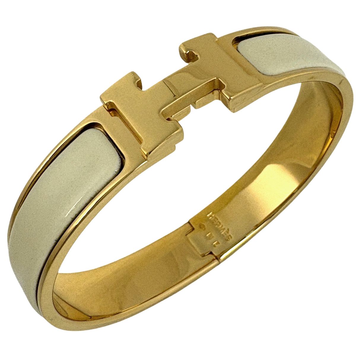 エルメス HERMES クリックH エナメルブレスレット クリッククラック