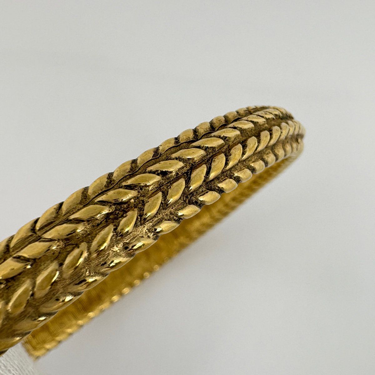  シャネル CHANEL ココマーク バングル 腕輪 GP ゴールド レディース バングル リストバンド アクセサリー