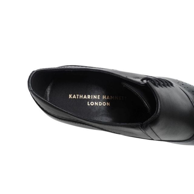 新品 KATHARINE HAMNETT LONDON キャサリンハムネット ロンドン 本革