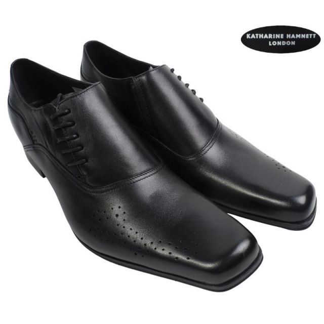 新品 KATHARINE HAMNETT LONDON キャサリンハムネット ロンドン 本革