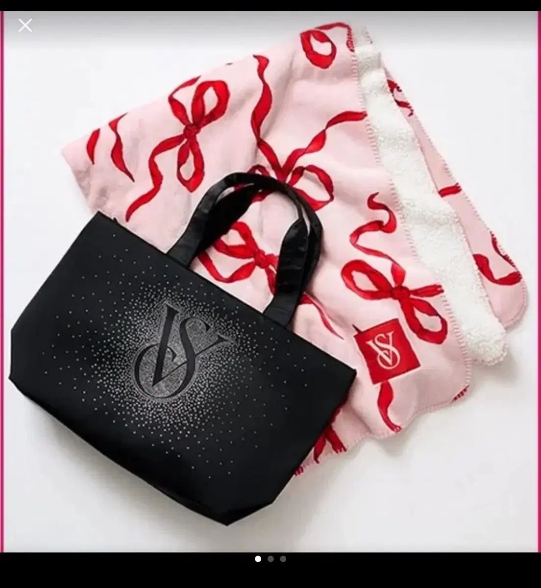 ヴィクトリアズ シークレット トートバッグ ブランケット