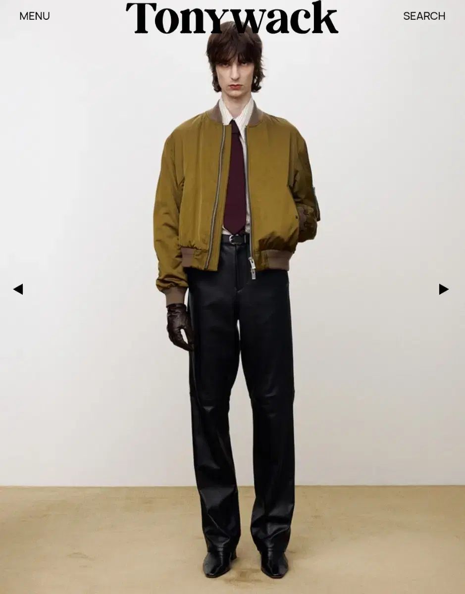 トニーウェック MA 1ジャケット カーキ L