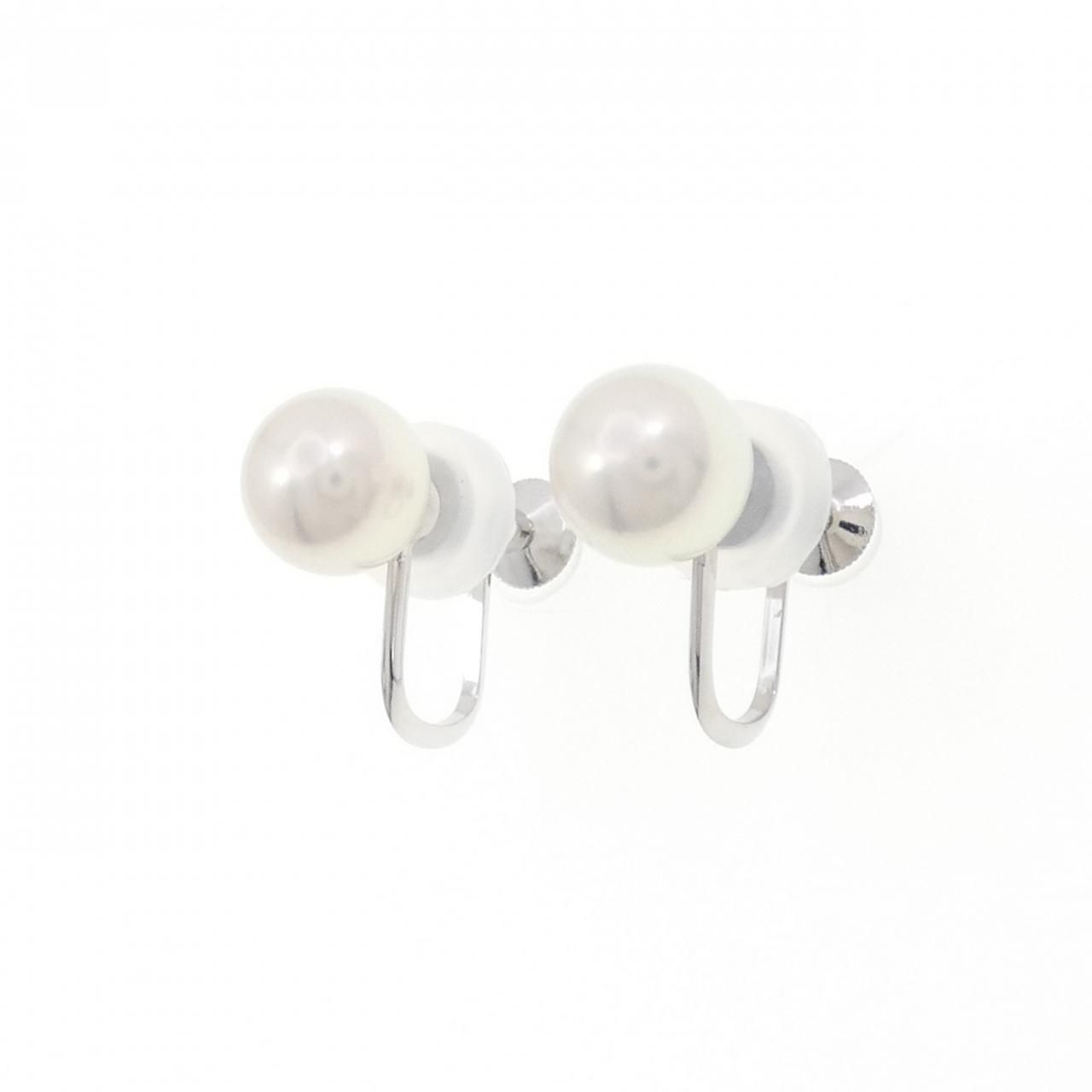 タサキ アコヤパール イヤリング 7.5 mm