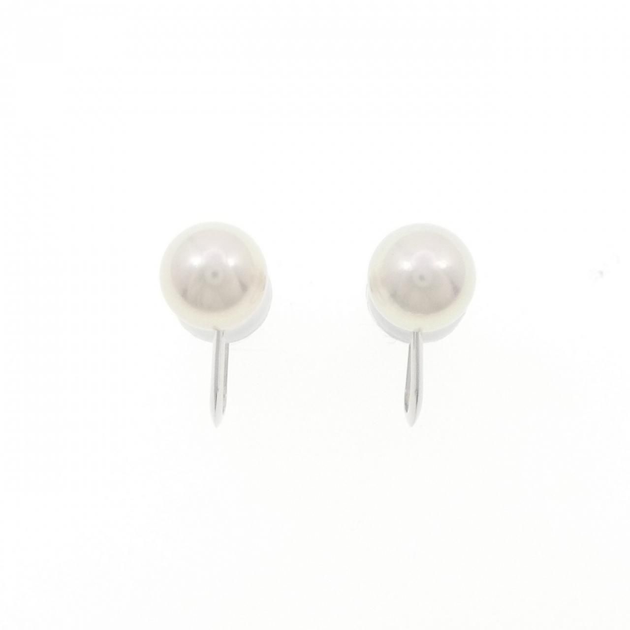 タサキ アコヤパール イヤリング 7 5 mm