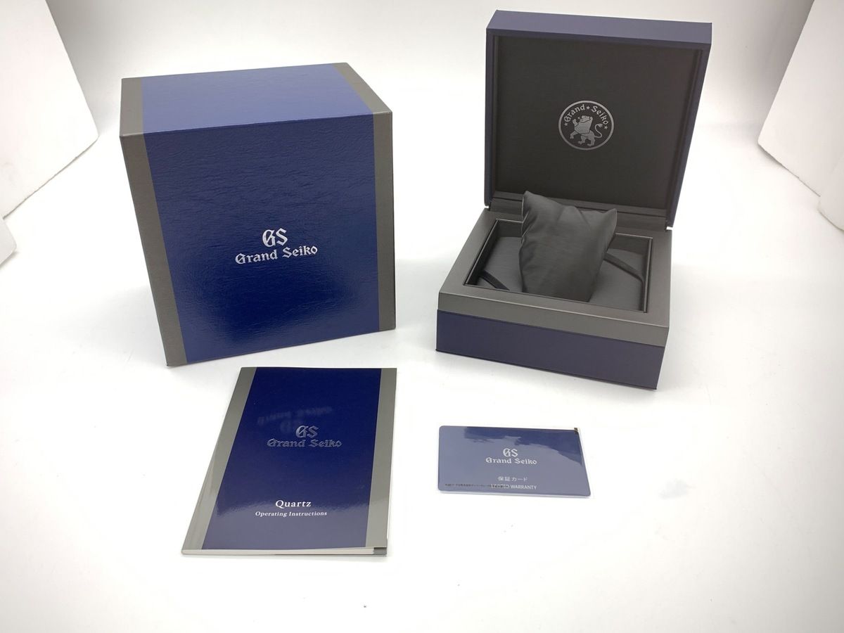  グランドセイコー クォーツ シルバー SBGP 001 9 F 85-0 AD 0 ステンレススティール 腕時計(クォーツ) 腕時計(アナログ)