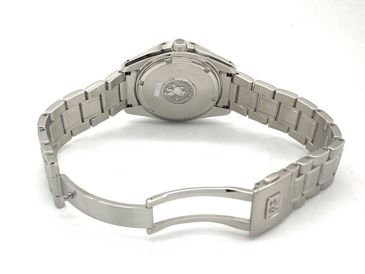 グランドセイコー クォーツ シルバー SBGP 001 9 F 85-0 AD 0 ステンレススティール