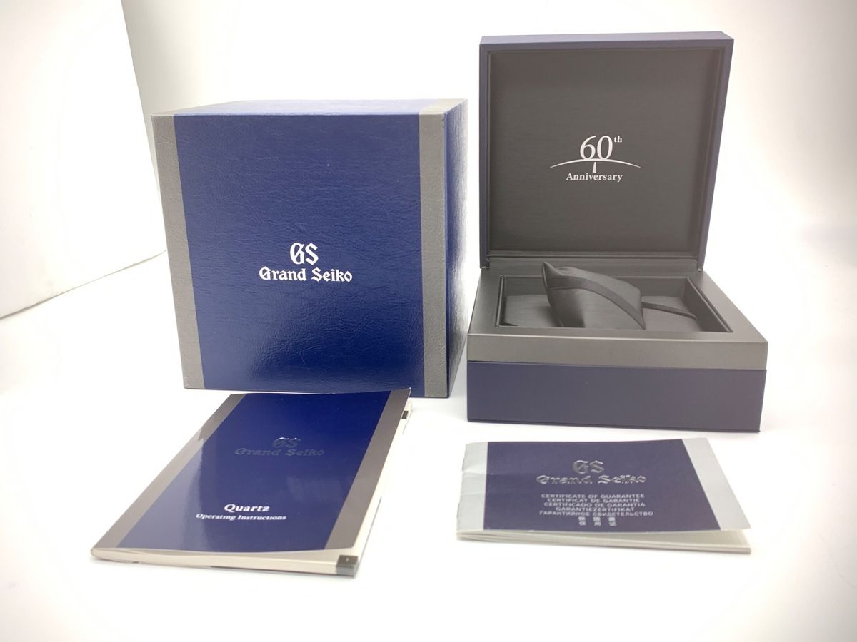  グランドセイコー スポーツ ブルー SBGP 015 9 F 85-0 AB 0 ステンレススティール 2000本 腕時計(クォーツ) 腕時計(アナログ)