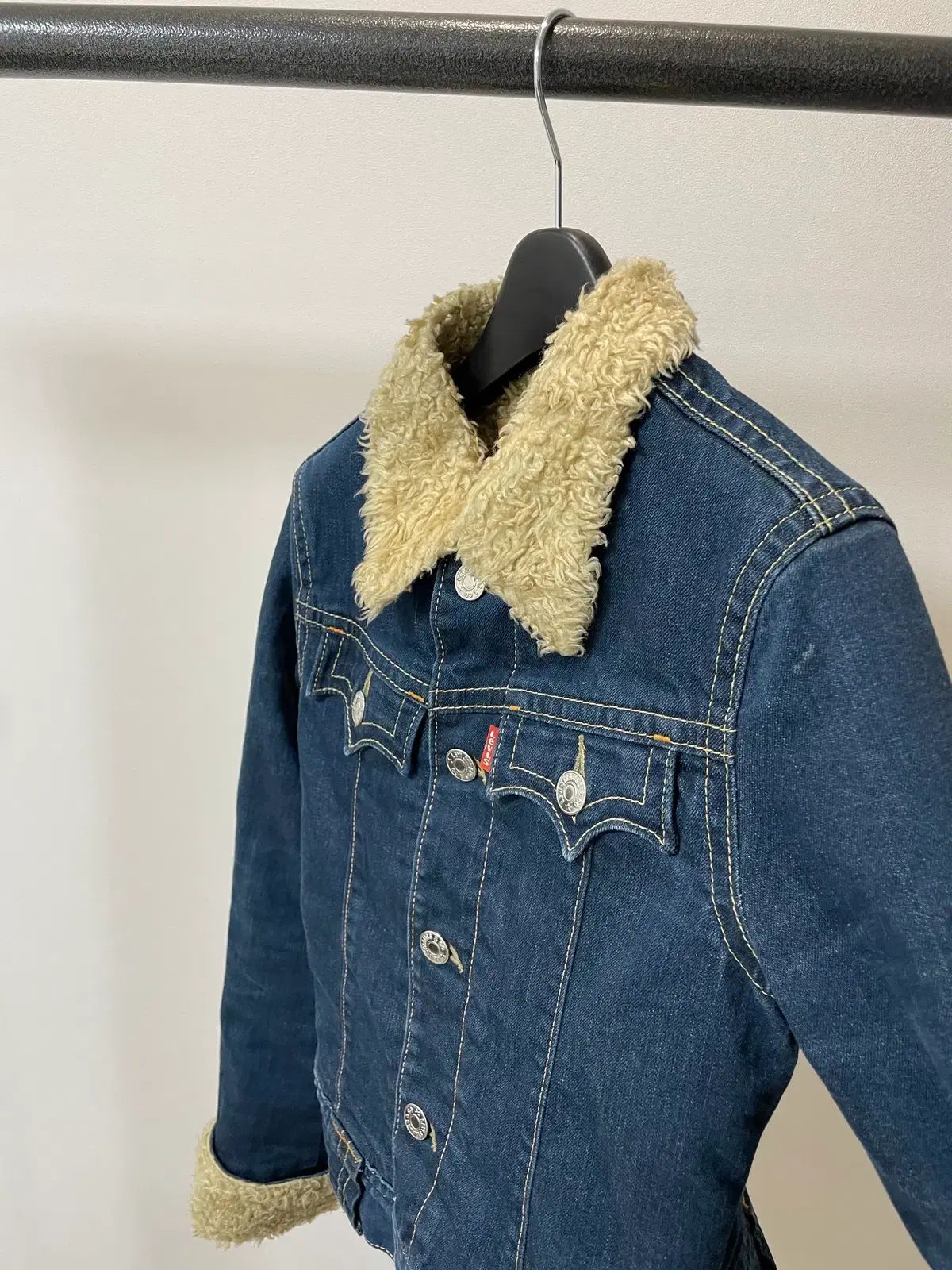 90 LEVI S リーバイス 78372 シェルパ デニム ジャケット