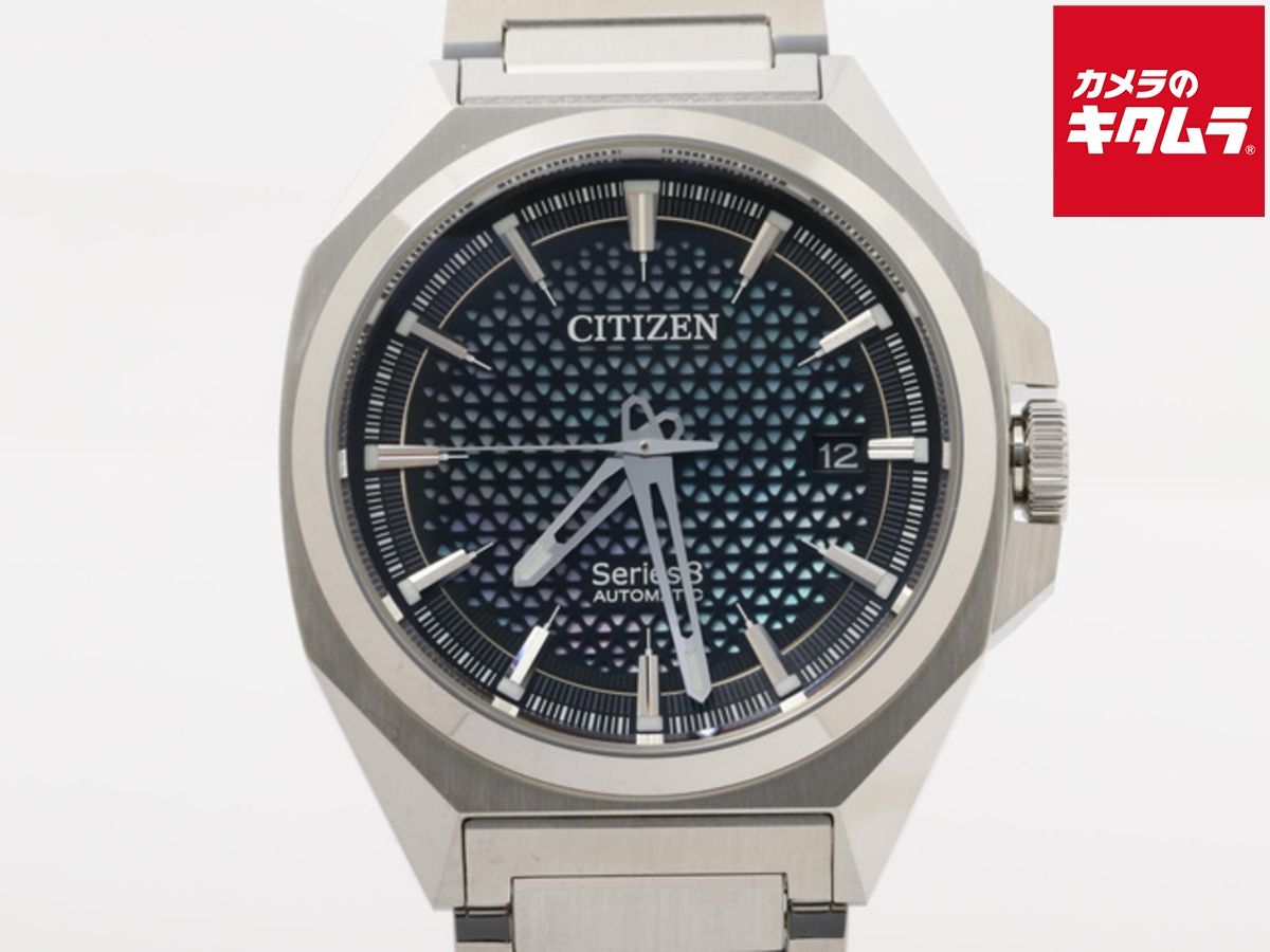 シチズン シリーズ8 ブラック NA1010 84X 0950 S125758 ステンレススティール