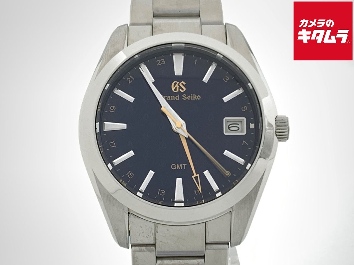 グランドセイコー クォーツ ブルー SBGN 009 9 F 86 0 AD クォーツ50周年記念モデル ステンレススティール