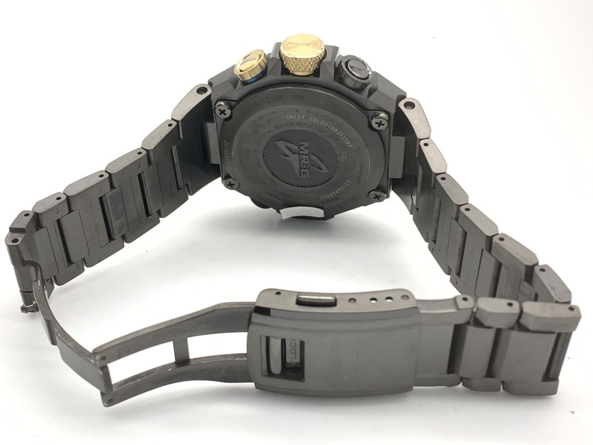 並品 カシオ G-SHOCK ブラック MRG-B 2000 B-1 AJR チタン