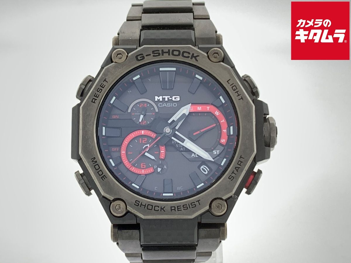 カシオ G SHOCK MT ブラック MTG 1 AJR ステンレススティール